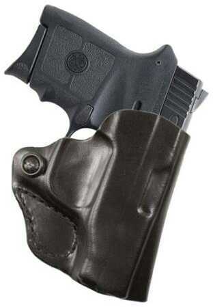 Desantis Mini Scabbard Belt Holster Fits S&W Bodyguard 380 (No Laser) Right Hand Leather Material BlackFinish 019BAZ3Z0